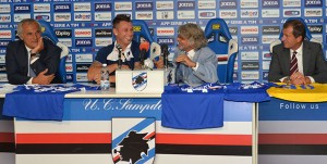 PEGASO NEWSPORT-SAMPDORIA-CONF STAMPA PRESENTAZIONE ANTONIO CASSANO