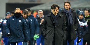 28-11-15 MILAN-SAMPDORIA CAMPIONATO SERIE A TIM 15-16 VINCENZO MONTELLA deluso