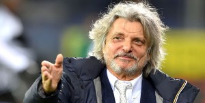 Genova, 10/01/2016 Serie A/Sampdoria-Juventus Massimo Ferrero (presidente Sampdoria)