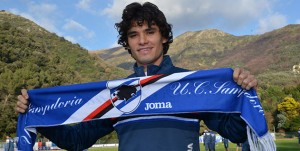21-01-16 SAMPDORIA-DODO ARRIVA ALLA SAMP