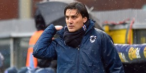 Genova, 28/02/2016 Serie A/Sampdoria-Frosinone Vincenzo Montella (allenatore Sampdoria)