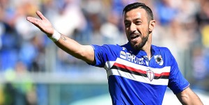 Genova, 10/04/2016 Serie A/Sampdoria-Udinese Fabio Quagliarella