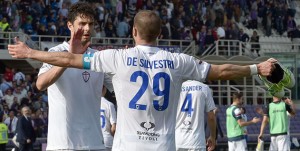 03-04-16 FIORENTINA-SAMPDORIA CAMPIONATO SERIE A TIM 15-16 RANOCCHIA E DE SILVESTRI AL TERMINE