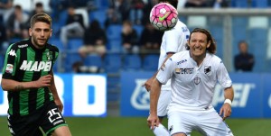 20-04-16 SASSUOLO-SAMPDORIA CAMPIONATO SERIE A TIM 15-16 DOMENICO BERARDI-EDGAR BARRETO