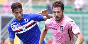 01-05-2016 PALERMO-SAMPDORIA CAMPIONATO SERIE A TIM 15-16 - RICKY ALVAREZ -  FRANCO VAZQUEZ