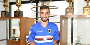 16-08-16 SAMPDORIA/BRUNO FERNANDES IN SEDE