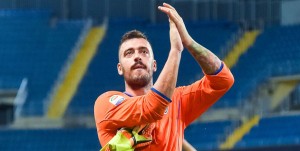 Malaga (Spagna), 06/08/2016 Sampdoria/Malaga-Sampdoria (Trofeo Costa del Sol) Emiliano Viviano - Saluto finale