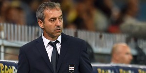 Genova, 16/09/2016 Serie A/Sampdoria-Milan Marco Giampaolo (allenatore Sampdoria)