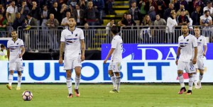 26-09-16 CAGLIARI-SAMPDORIA CAMPIONATO SERIE A TIM 16-17 DELUSIONE SAMPDORIA GOL 1-0 JOAO PEDRO
