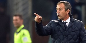 Genova, 30/10/2016 Serie A/Sampdoria-Inter Marco Giampaolo (allenatore Sampdoria)