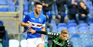20-11-2016: GENOVA, SAMPDORIA-SASSUOLO CAMPIONATO SERIE A TIM 2016-2017 Federico Ricci e Vasco Regini