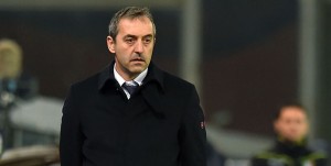 Genova, 22/12/2016 Serie A/Sampdoria-Udinese Marco Giampaolo (allenatore Sampdoria)-Luigi Delneri (allenatore Udinese)