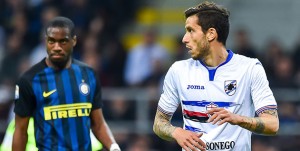 Milano, 03/04/2017 Serie A/Inter-Sampdoria Geoffrey Kondogbia-Ricardo Gabriel Alvarez