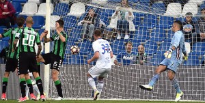 15-04-17 SASSUOLO-SAMPDORIA CAMPIONATO SERIE A TIM 16-17 FRANCESCO ACERBI GOAL 2-1