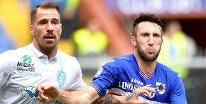 Genova, 14/05/2017 Serie A/Sampdoria-Chievo Verona Fabrizio Cacciatore-Vasco Regini