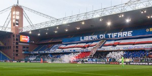 Genova, 22/05/2017 Primavera/Sampdoria-Empoli (Play-off) Tifosi Sampdoria - Coreografia