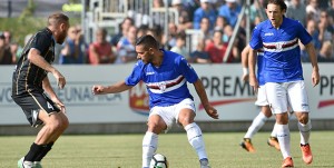 22-07-17 SAMPDORIA-FERALPI SALO' 2017-18 GIANLUCA  CAPRARI-EDGAR BARRETO