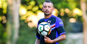Bogliasco (Genova), 05/07/2017 Sampdoria/Allenamento Primo allenamento stagione 2017-18: Angelo Palombo (collaboratore tecnico Sampdoria)