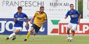 29-07-17 SAMPDORIA-VERONA H AMICHEVOLE 2017-18 DENNIE PRAET