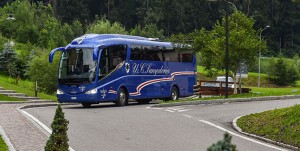 Pontedilegno (Brescia), 10/07/2017 Sampdoria/Ritiro 2017-18 - Arrivo Pontedilegno Pullman Sampdoria