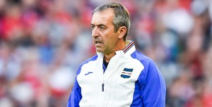 Dublino (Irlanda), 02/08/2017 Sampdoria/Manchester United-Sampdoria (Amichevole) Marco Giampaolo (allenatore Sampdoria)