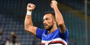 20-08-17 SAMPDORIA-BENEVENTO CAMPIONATO SERIE A TIM 17-18 FABIO QUAGLIARELLA GOAL 2-1