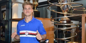 25-08-17 SAMPDORIA-JOACHIM ANDERSEN IN SEDE