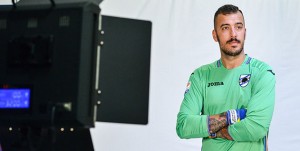 Bogliasco (Genova), 16/08/2017 Sampdoria/Testine ufficiali 2017-18 - Backstage Emiliano Viviano