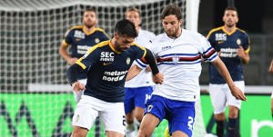 20-09-17 HELLAS VERONA-SAMPDORIA CAMPIONATO SERIE A TIM 17-18 DANIEL BESSA-BARTOSZ BERESZINSKI