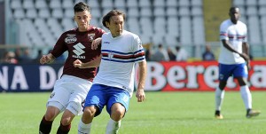 17-09-2017 TORINO - CAMPIONATO SERIE A TIM 2016 2017 TORINO SAMPDORIA edgar barreto e daniele baselli