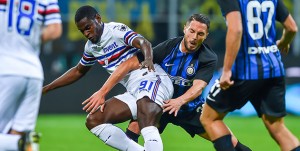 Milano, 24/10/2017 Serie A/Inter-Sampdoria Duvan Esteban Zapata-Danilo D’Ambrosio