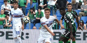 06-05-18 SASSUOLO-SAMPDORIA CAMPIONATO SERIE A TIM 17-18 DENNIS PRAET-ALFRED DUNCAN